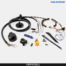 Штатная электрика к фаркопу 7-pin BMW 3-Series G20 седан/G21 универсал 03/2019-